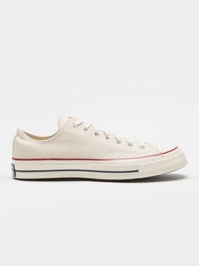 Converse Chick 70 Low Top Vintage Off-White Canvas Sneakers